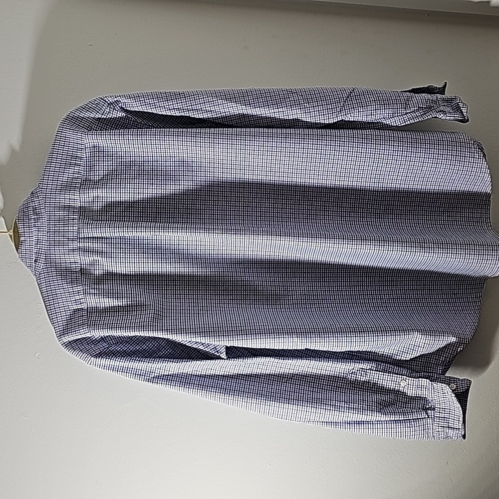 Ralph lauren mens classic fit long sleeve shirt. XL plaid Preppy print Excellent - Picture 4 of 12